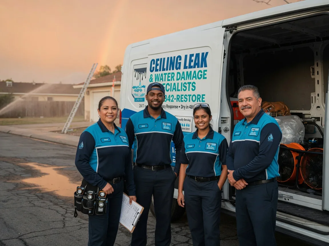 Ceiling Leak Cleanup company in Pine Prairie, LA